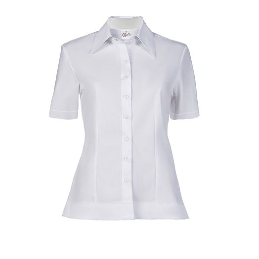 blusa branca feminina manga curta
