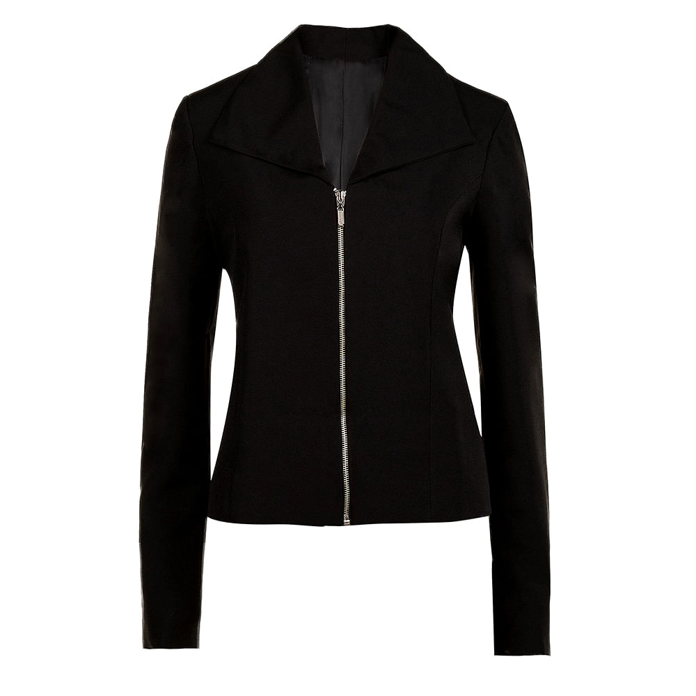 comprar jaqueta preta feminina