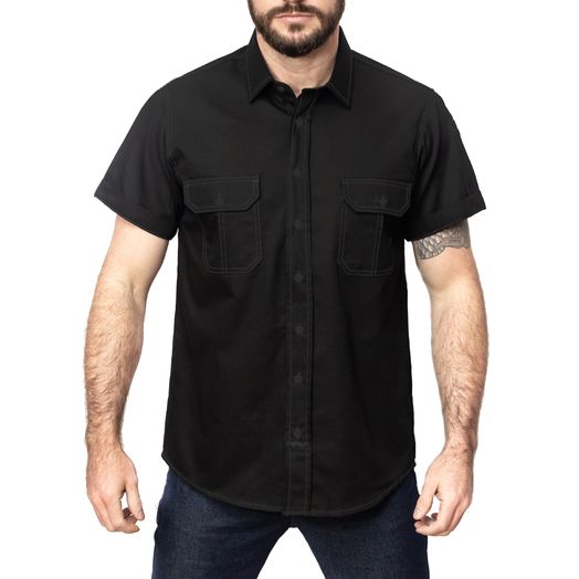 Workshirt Camisa Titan Preta All Black - Citerol