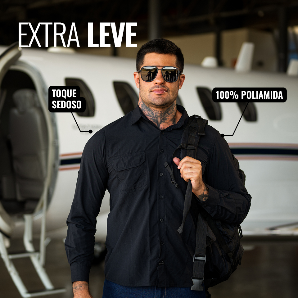 Extra leve: a workshirt mais leve que você vai vestir
