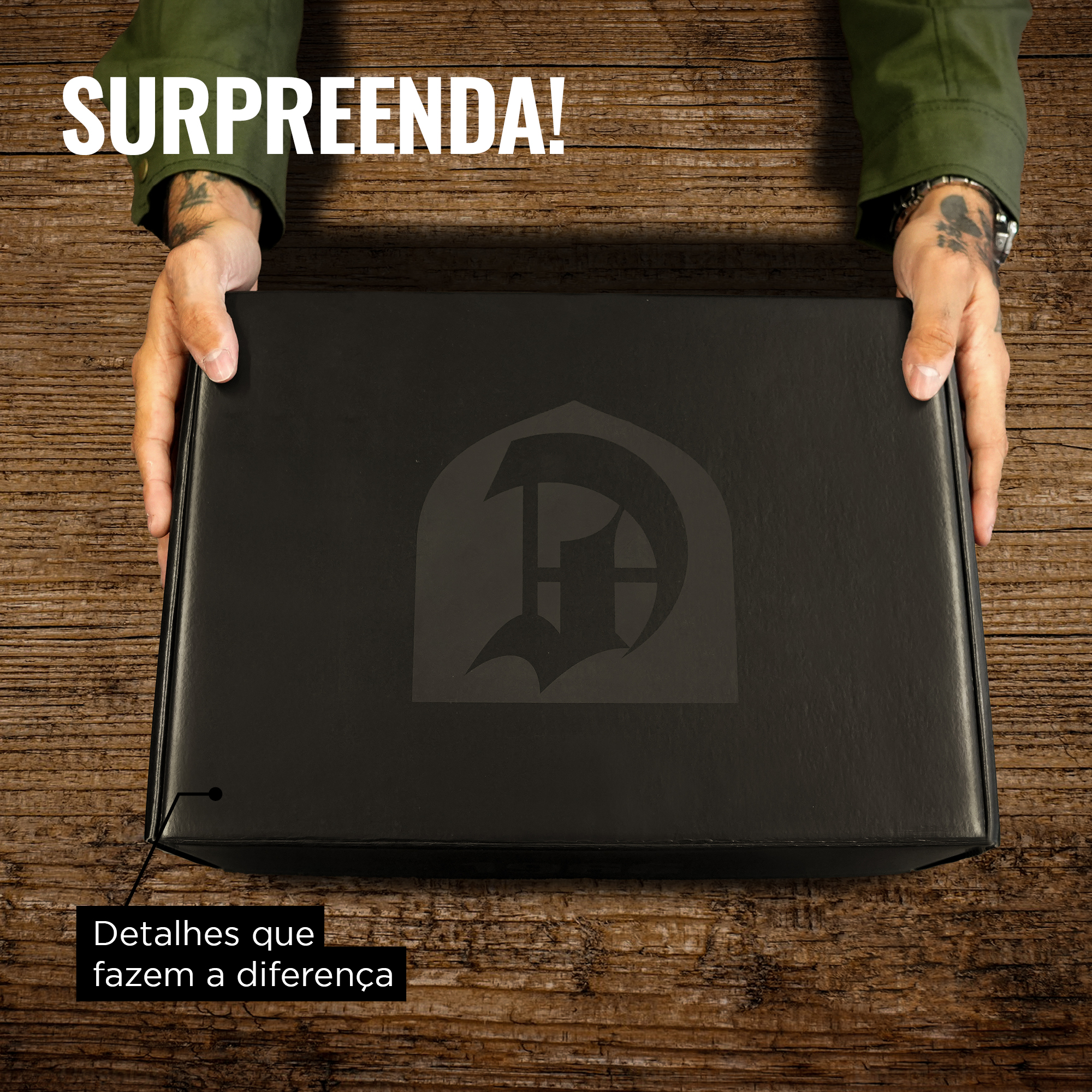Surpreenda! Eleve o nível do seu presente!