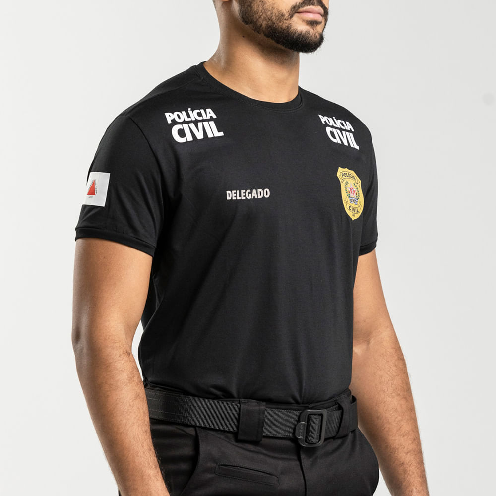 Camiseta Masculina Polícia Civil Delegado - Citerol