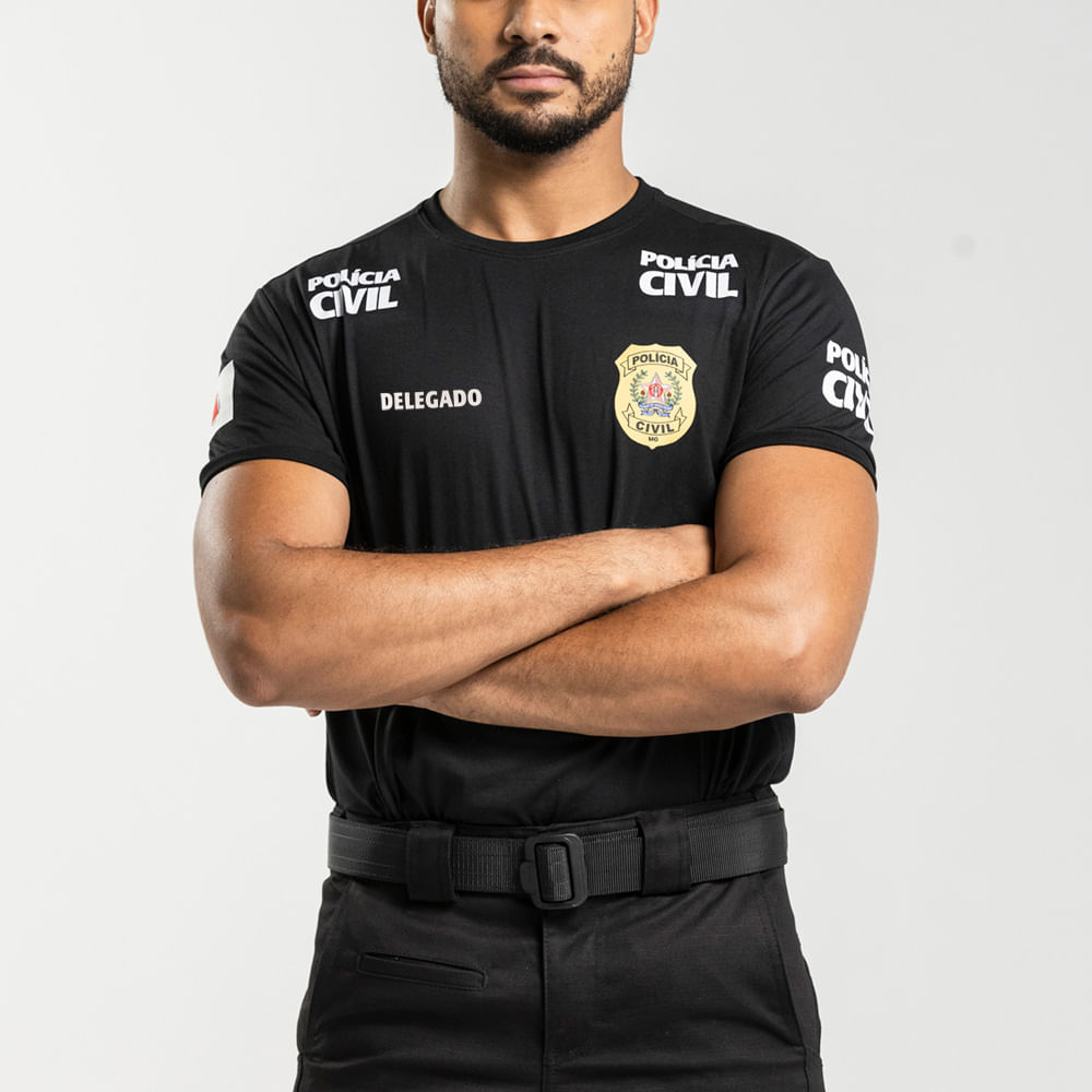Camiseta Masculina Polícia Civil Delegado - Citerol
