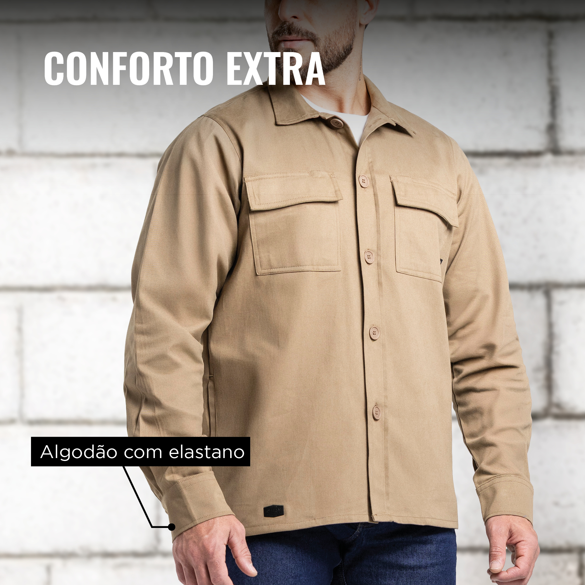 Overshirt Citerol - Conforto Extra