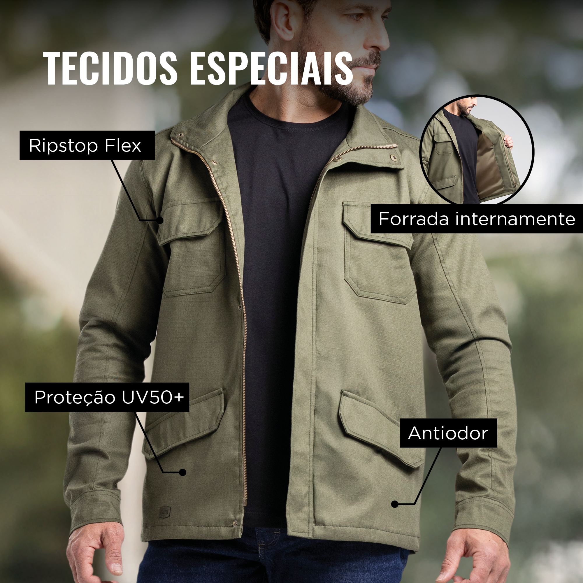 Jaqueta Trucker Citerol - Conforto e Resistência