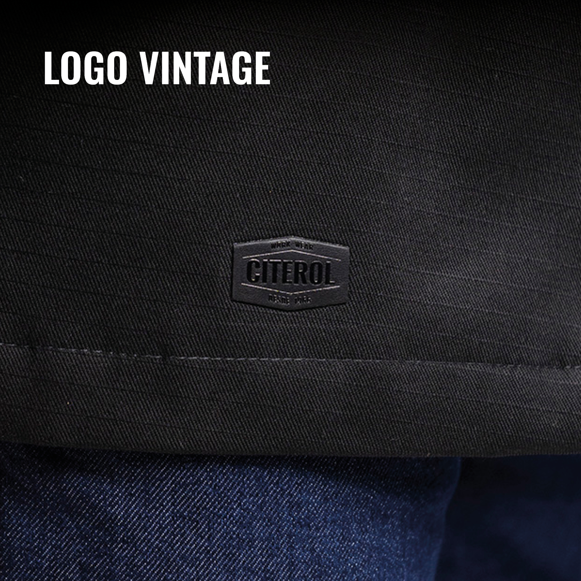 Jaqueta Trucker Citerol - Logo Vintage Citerol