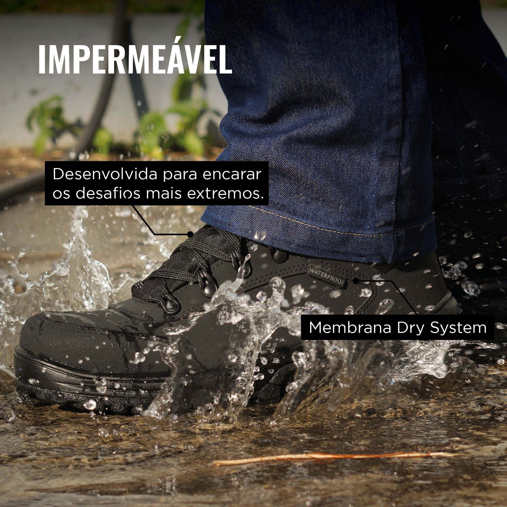 Brute Alfa Impermeável - Proteção à altura da sua missão